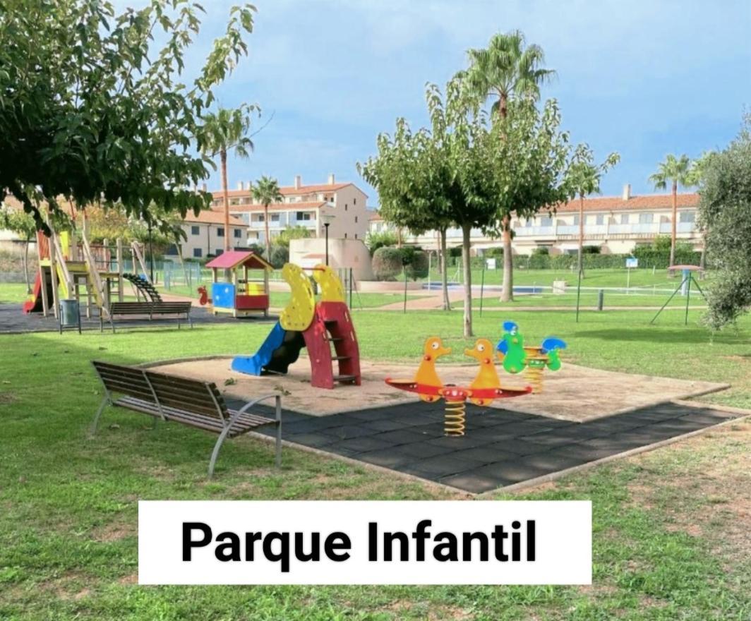 Espectacular Chalet Adosado Para Vacaciones En Panoramica Golf Sant Jordi ภายนอก รูปภาพ